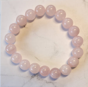 Rose Quartz (10mm) Healing Bracelet