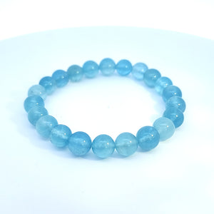 Aquamarine (8mm) Healing Bracelet
