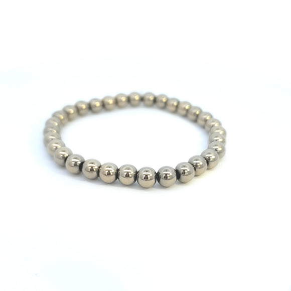 Gold Hematite (6mm) Bracelet