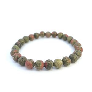 Unakite (8mm) Bracelet