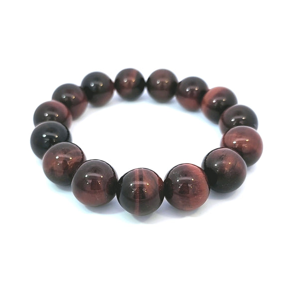 Red Tiger’s Eye Bracelet 12mm