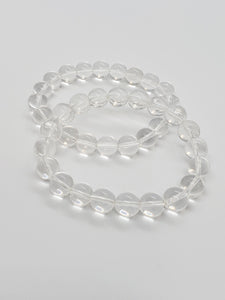 Clear Crystal Quartz (10mm) Healing Bracelet