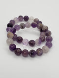 Flower Amethyst 10mm Healing Bracelet