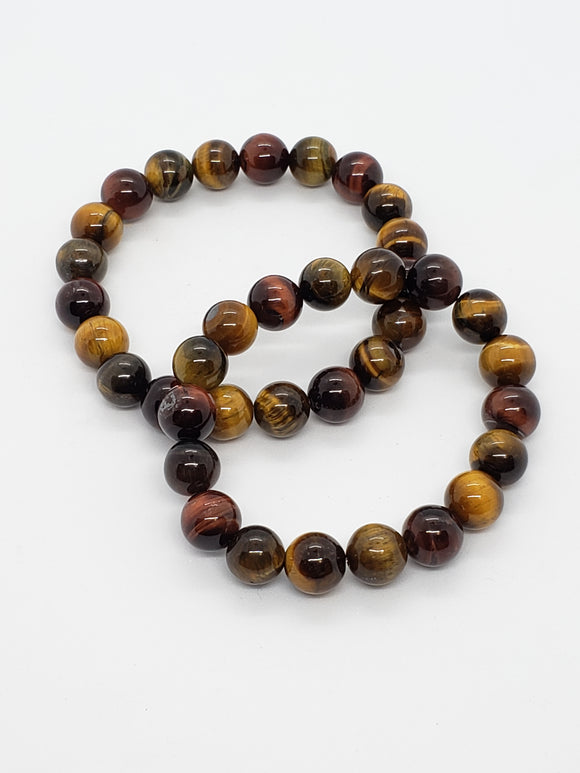 Multi Tiger Eye (10mm) Healing Bracelet