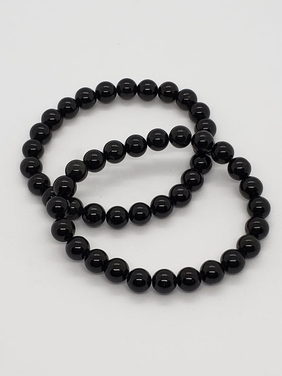 Black Tourmaline (8mm) Healing Bracelet