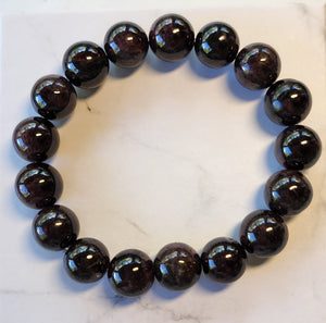 Garnet (11mm) Bracelet
