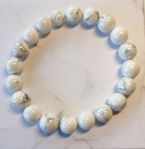 Howlite (10mm) Healing Bracelet