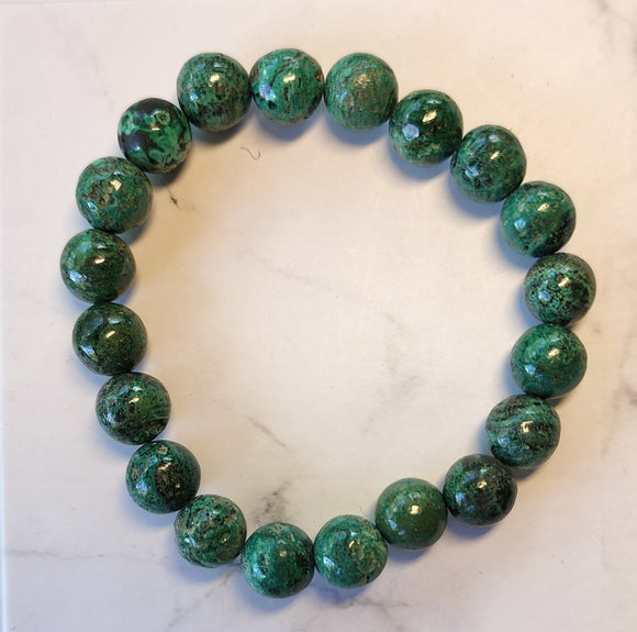 Chrysocolla (10mm) Bracelet