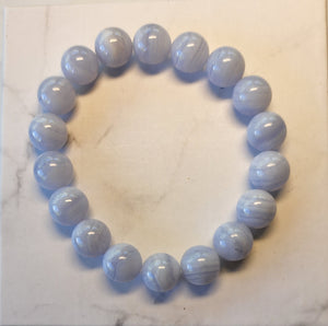 Blue Lace Agate Healing Bracelet