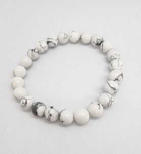 Howlite (8mm) Bracelet